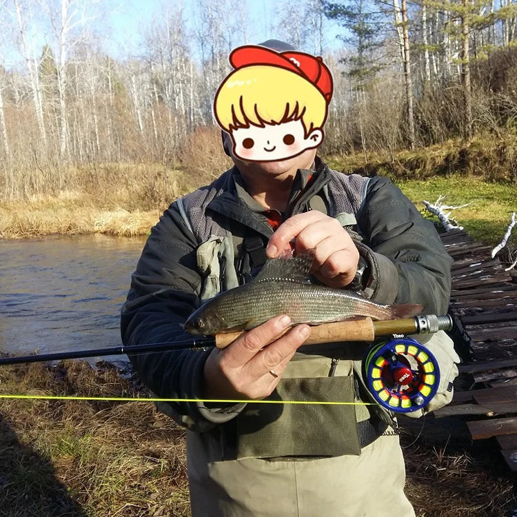 Popular sage fly rod for fishing with carbon fiber blank (B02)